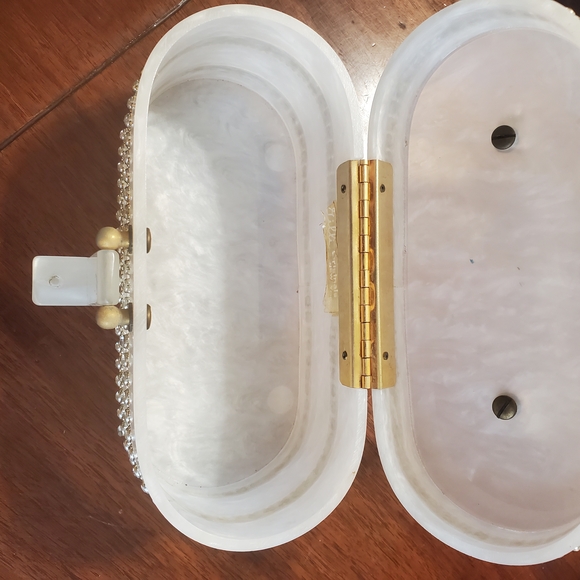 Gilli Original Rhinestone Lucite Purse - Picture 11 of 13